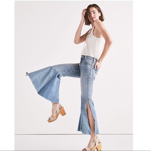 LUCKY BRAND High Waisted Mermaid Flare Jeans NWT | Size 00 / 24 - Picture 1 of 11